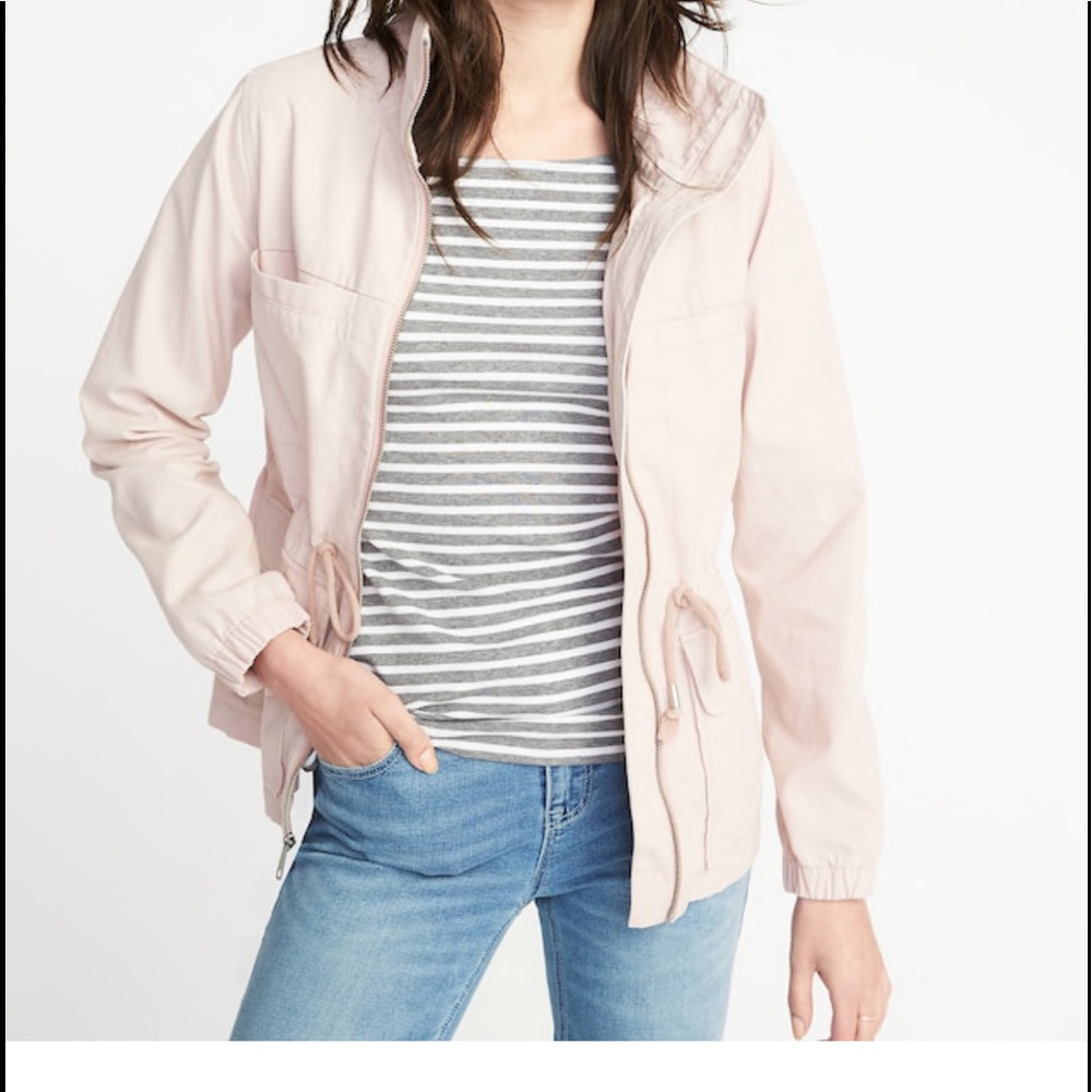 Light pink jacket by old navy 🌸
